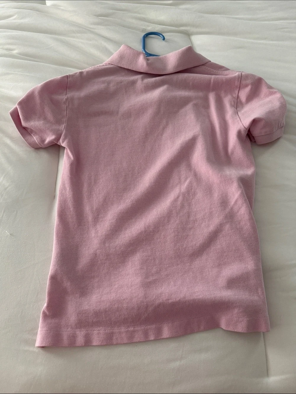 Ralph Lauren Pink Polo Shirt with Embroidered Pony